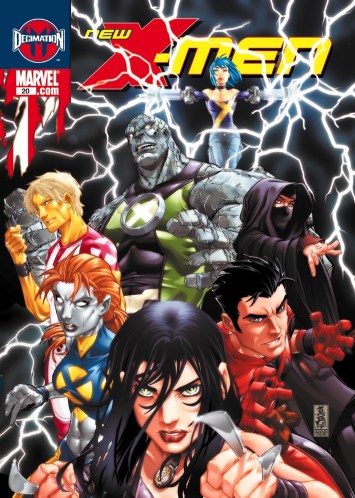 new x-men #20 cover