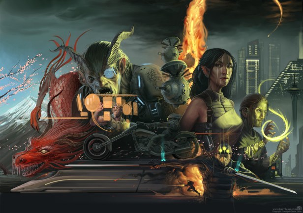 Shadowrun anniversary cover