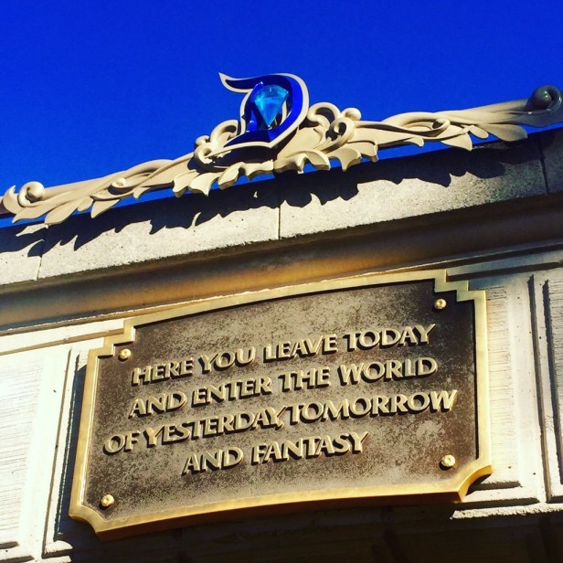 disneyland plaque