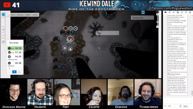 Rime of the frostmaiden session 3 wolves