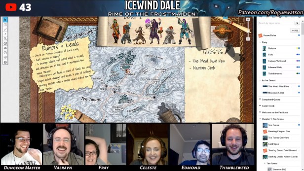 Rime of the frostmaiden session 6 level up