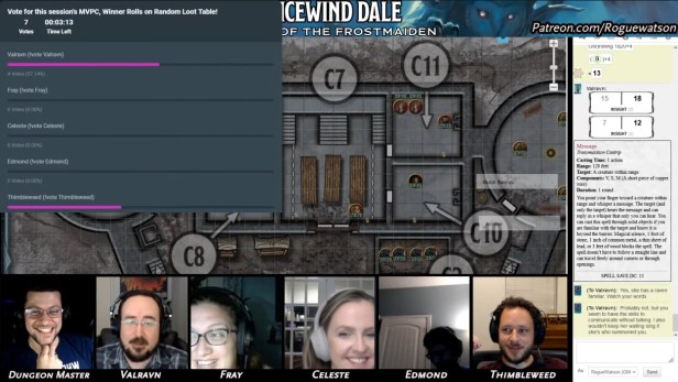 Rime of the frostmaiden session 13 black swords