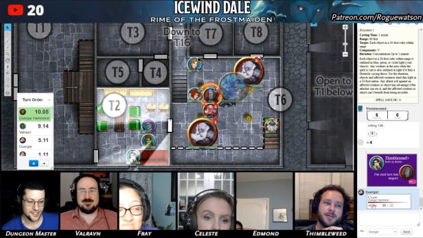 Rime of the frostmaiden session 23 chardalyn caper