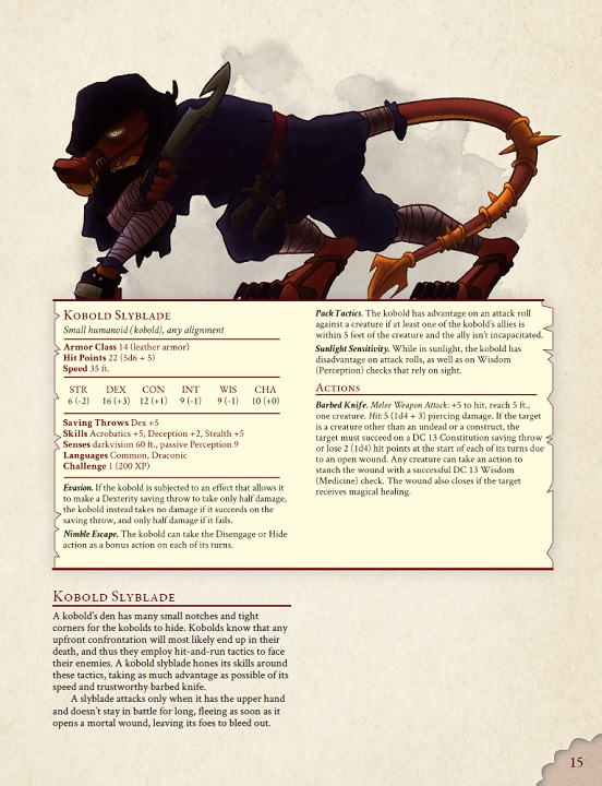 kobold slyblade