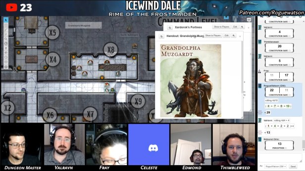 Rime of the frostmaiden session 28 sunblight grandolpha