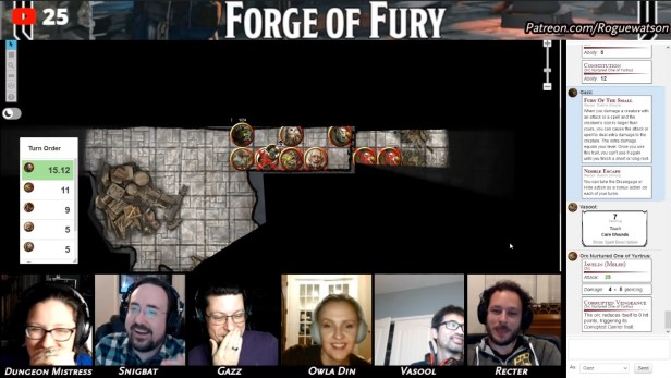 forge of fury session 2 orc fight