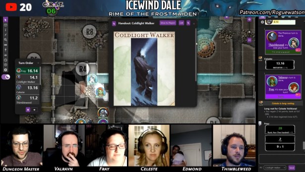 Rime of the frostmaiden session 41 coldlight walker