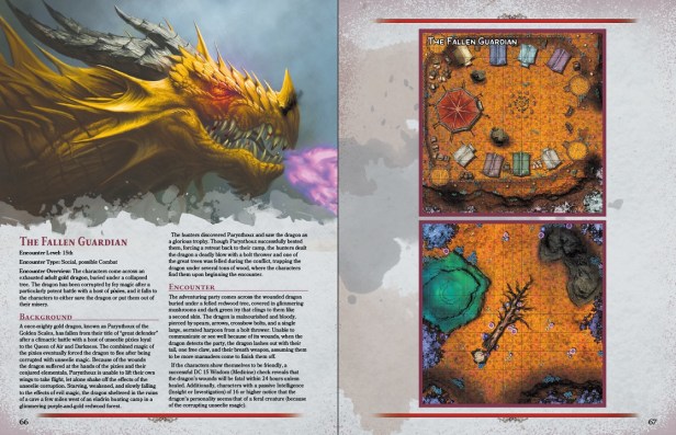 encounters fallen guardian