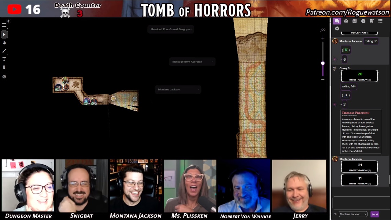 tomb of horrors session 5