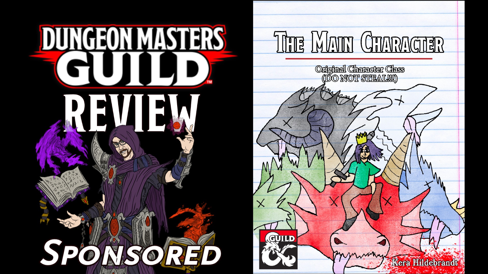 DMs Guild Review – The Main Character Class – RogueWatson