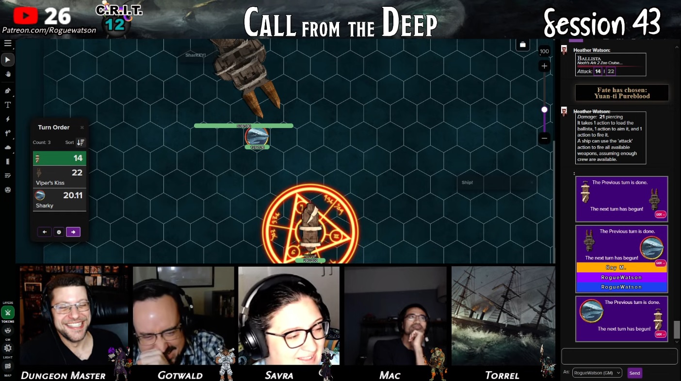 call from the deep ship battle