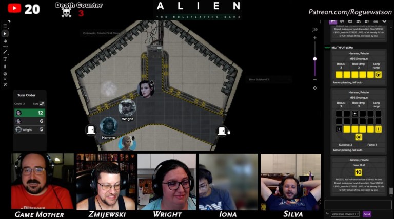 Alien RPG: Destroyer of Worlds Session 9 Recap – RogueWatson